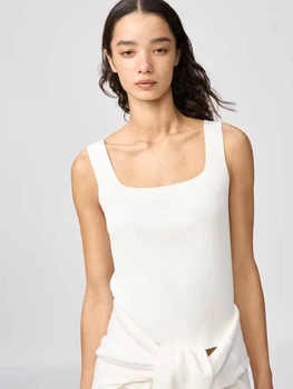 Майка жіноча Uniqlo 40755727 S Молочна (1160057460)
