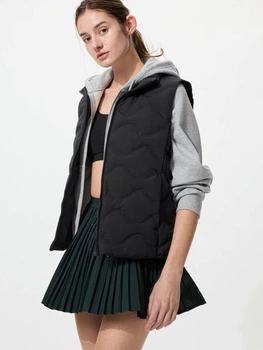 Теплый жилет женский Uniqlo 954191412 XS Черный (1160117156)