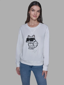 Світшот жіночий Karl Lagerfeld 915112983 XL Білий (1160134584)