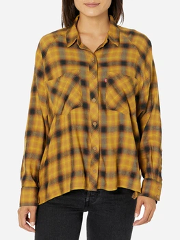 Сорочка жіноча Levi`s 667073097 XL Жовта (1160145889)