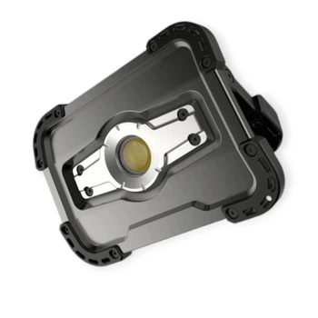 Прожектор светодиод. аккумулятор. 10w cob 3,6w, 2 режима, powerbank 5 ач (выход usb 5v), ip65 QAP