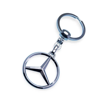 Брелок mercedes металлический