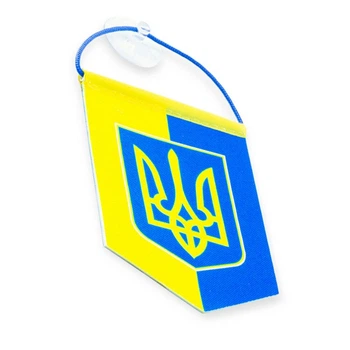 Вымпел 8*10 "" (ткань креп-сатин) на присоске
