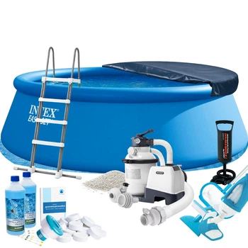 Надувной бассейн Max Intex Easy Set, полный комплект, 457 х 122 см (IP-175942)