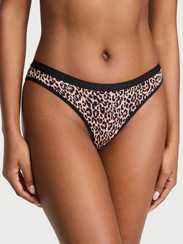 Бавовняні трусики бікіні Victoria's Secret - Леопардовий- S