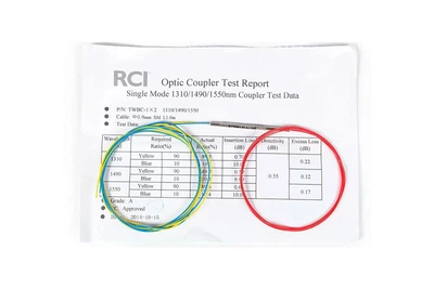 Подільник оптичний RCI FBT - 45/55% - NC (без конекторів)