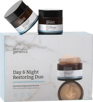 Набір для догляду за обличчям Skin Generics Day and Night Restoring Duo Крем денний 50 мл + Гель нічний 50 мл (8436623870027)