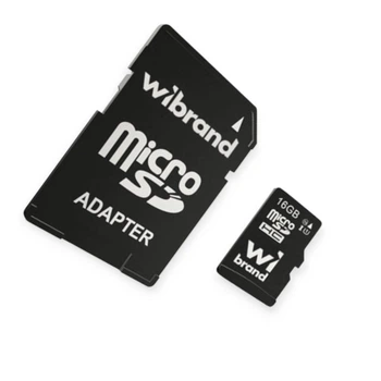 Карта пам'яті microSDHC 16Gb class 10 (adapter SD) Wibrand