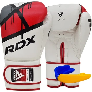 Боксерські рукавиці RDX Inc 10 oz Червоні з капою в комплекті