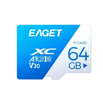 Карта памяти EAGET microSDXC 64GB UHS-I U3 V30