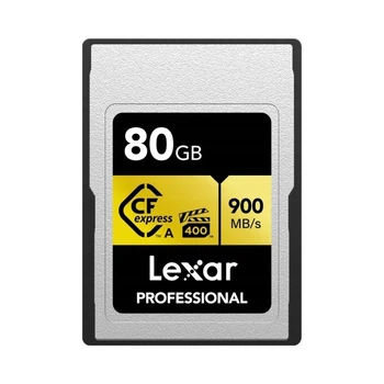 Карта пам'яті Lexar Professional GOLD CFexpress Type A 80GB VPG400 (LCAGOLD080G-RNENC)