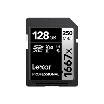 Карта пам'яті Lexar Professional 1667x SDXC 128GB UHS-II U3 V60 (LSD128CRBCN1667)