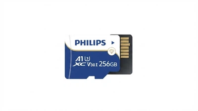 Карта памяти PHILIPS microSDXC 256GB UHS-I U3 V30 A1 (FM63TF-B)