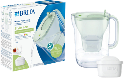 Фільтр-глечик Brita Style eco LED Mxpro світло-зелений (1055731)