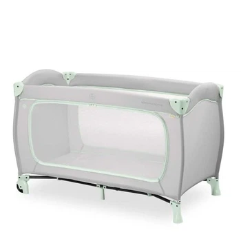 Манеж-кровать Hauck Sleep N Play Go Plus 125x69x82 см МеталлПластикТекстиль зелёный