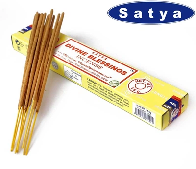 Ароматические палочки Satya Divine Blessings Божественное Благословение 27 г