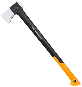 Топор колун Fiskars X28 M Splitting сталь для раскалывания древесины 1800 г черный LS-1512