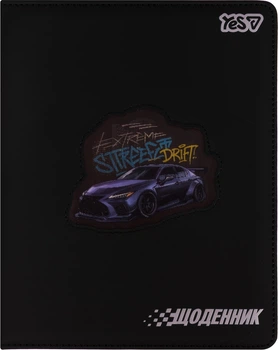Дневник школьный Yes Street Drift PU твердый переплет A5 40 листов (911693)