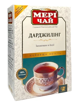 Чай Мері Чай Дарджилінг чорний індійський 100 г (56887)