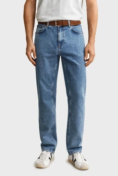 Чоловічі блакитні джинси REG CLEAN WASH Gant 31-32 1000021