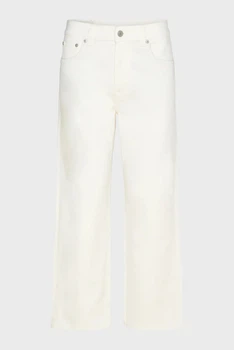 Жіночі білі джинси CROPPED RELAXED Gant 26 4100272