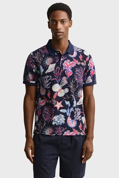 Чоловіче поло з візерунком PRINTED Gant L 2014110