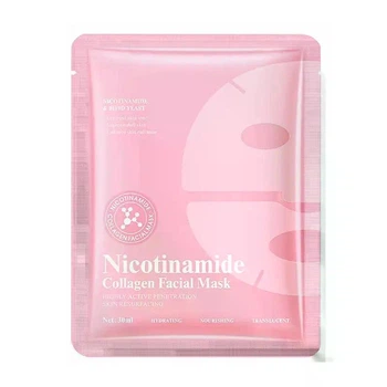 Тканинна маска для обличчя з колагеном та ніацинамідом Bioaqua Niacinamide Collagen Facial Mask, 30 мл