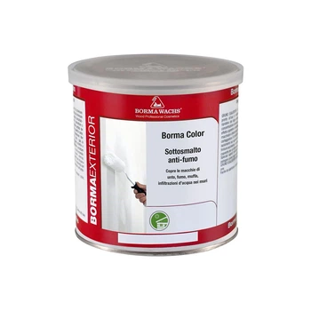 Грунт-фарба для блокування нікотинових смол та сажі Borma Wachs ANTISMOKE WALL UNDERCOAT 750мл