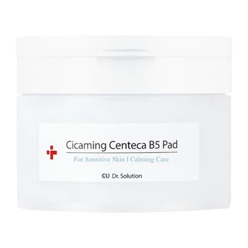 Заспокійливі педи з центеллою та пантенолом CuSkin Dr.Solution Cicaming Centeca B5 Pad 80 шт