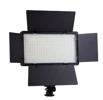 LED лампа 29 см квадратная черная с пультом Purlov E600 для освещения интерьера