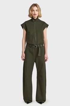 Жіночий темно-зелений комбінезон Soft G-Star S D28710,E406