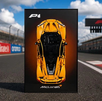 Настінна рамка-підставка для Конструктора Technic McLaren P1 (42172) Frame / Display