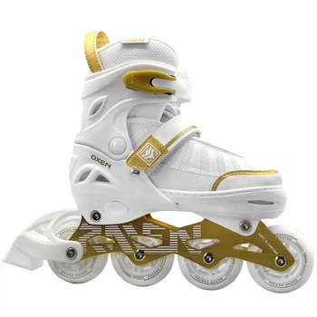 Регульовані ковзани RAVEN Oxen White/Gold