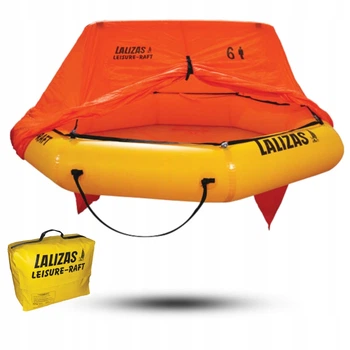 Пліт рятувальний LALIZAS LEISURE-RAFT - Сумка - 6-місна з навісом