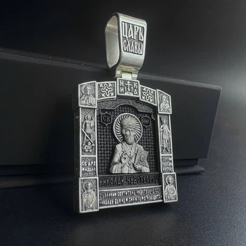Серебряная ладанка с эбеновым деревом с чернением л001е