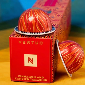 Капсулы Nespresso Vertuo Cinnamon & Candied Tamarind, 230 мл - 10 капсул
