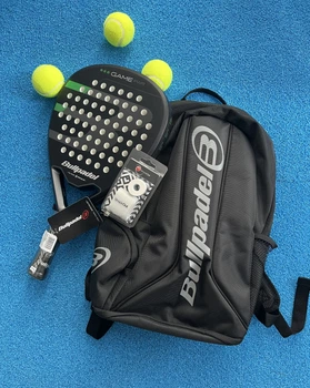 Комлект для паделу Bullpadel GAME PWR 005 рюкзак+ракетка+овергрип
