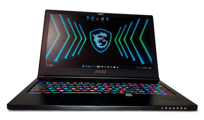 Ігровий ноутбук MSI GS63 Stealth 15.6" 1920x1080 IPS / 6(12) ядер Core i7-8750H / GTX 1060 6GB GDDR5 / 16GB DDR4 / 256GB SSD + 1Tb HDD / гравіювання Б/В
