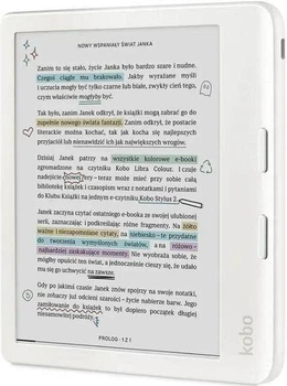 Електронна книга з підсвічуванням Kobo Libra Colour White (N428-KU-WH-K-CK)