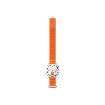 Комплект рамки та ремінця для MI Xiaomi Watch S4 (сумісний з MI Watch S4/S3) з обертовим безелем, офіційний аксесуар, святковий помаранчевий