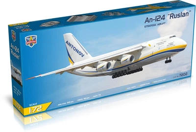 Літак Ан-124 Руслан 1/72 Modelsvit (7202)