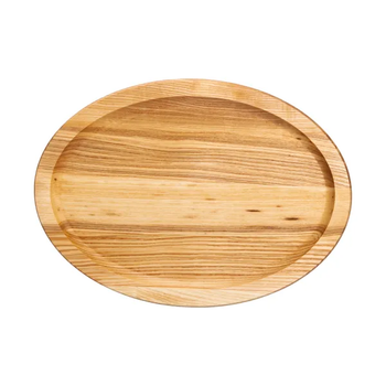 Дошка для подачі овальна 25*35 см, ясен(T26W250)(PR)