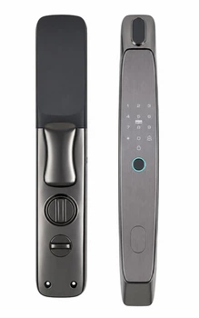 Електронний біометричний замок дверей NaviCat EF21 Light Silver (JDT-0850516)