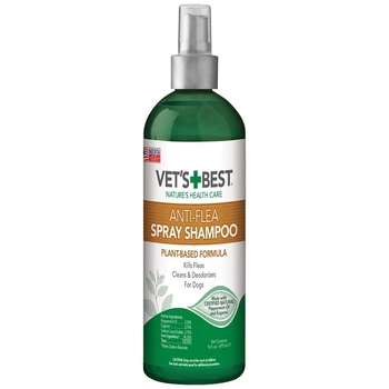 Спрей-шампунь Vet's Best Natural Anti-Flea Spray Shampoo от блох для собак и котов 473 мл