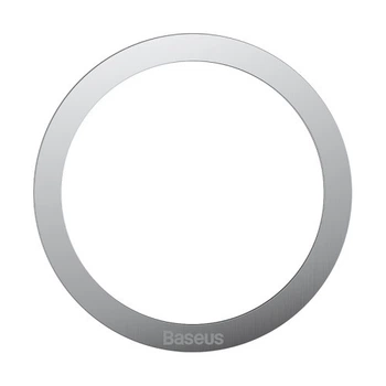 Пластина для MagSafe Baseus Halo Series Magnetic Metal Ring (2pcs/pack) Silver PCCH000012