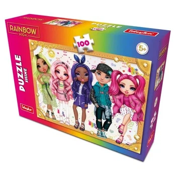 Пазлы Ідейка Rainbow High Shine 100 элементов для детей от 5 лет