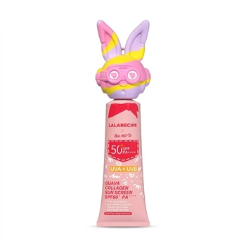 Сонцезахисний крем 50ml LALARECIPE GUAVA COLLAGEN SUNSCREEN ART COLLABOLATION LIMITED EDITION]