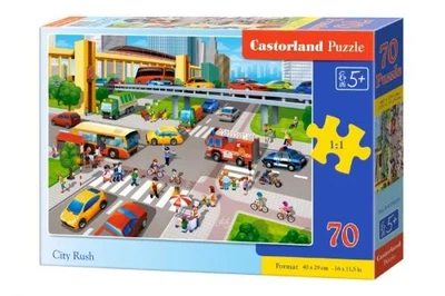Пазлы Castorland "Городское движение" 70 элементов