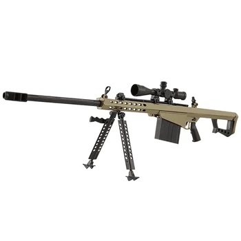 Мініатюрна модель снайперської гвинтівки Barrett Goat Guns 1:24 метал зелений