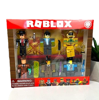 Набор игровых фигурок Roblox 6 шт 7 см пластиковая коробка 21х17х7,5 см